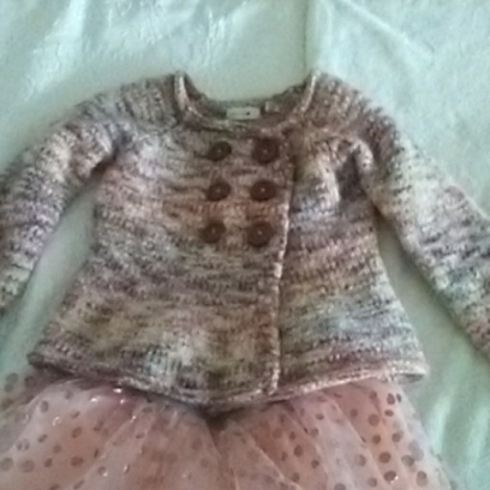 Sleeping in Snow Wool Pink Blend Sweater 10/12
